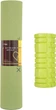 Набор Коврик спортивный Cornix TPE 183 x 61 x 0.6 см для йоги и фитнеса XR-0008 Green/Grey + Массажный ролик Cornix EVA 33 x 14 см XR-0034 Green - изображение 1