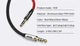 Кабель Audio AUX > AUX Baseus Yiven M30 0.5m (CAM30-AS1) Black - зображення 3