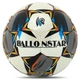 М'яч футбольний №5 ламінований зшитий вручну BALLONSTAR CRYSTAL BC-8166 (№5, білий-сірий) - зображення 1
