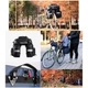 Сумка 3 в 1 на багажник велосипеда байкпакінг Rhinowalk X21606BK 65л Чорний (RWK-X21606BK-4449) - зображення 8
