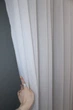 Тюль с бантовой тесьмой VR-Textil н101 Шифон однотонный Белый 300х250 см (44-017) - изображение 2
