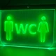 Акрилайт WC с зеленой подсветкой - изображение 4