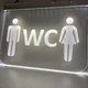 Акрилайт WC с белой подсветкой - изображение 2