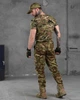 Тактический летний костюм 3 в 1 Штаны, футболка, бейсболка, полномерные Combat Tactical Multicam XL - изображение 2