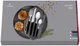 Набор столовых приборов Victorinox Swiss Modern Table Set 24 предмета с синей ручкой (6.9096.12W2.24) - изображение 6