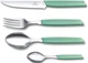 Набор столовых приборов Victorinox Swiss Modern Table Set 24 предмета с ручкой мятного цвета (6.9096.12W41.24) - изображение 2