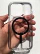 Чехол противоударный ZAGG Gear4 Piccadilly MagSafe Clear Case для Apple Iphone 14 Pro (6.1") Black + Прозрачный - изображение 3