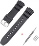 Ремешок для Casio AE-2100 Black SI - изображение 1