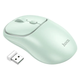 Маніпулятор миша HOCO GM25 Royal dual-mode business wireless mouse Light Green (6942007608558) - изображение 2