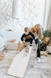 Детский комплекс Треугольник Пиклер Luna Toys БЕЛЫЙ - изображение 3