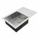 Мийка Кухонна Platinum Handmade White Glass 780Х510Х200 - зображення 4