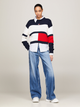 Sweter damski z bawełny Tommy Jeans DW0DW18117-YBH L Biały (8720646691432) - obraz 3