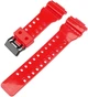 Ремешок для Casio G-Shock GA-100/110/120 Red-Glossy BK - изображение 2