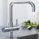 Смеситель кухонный с подключением к фильтру GROHE Blue Pure 31303000 - изображение 2