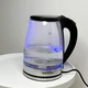 Электрический стеклянный чайник Rainberg RB-2250 с LED подсветкой 2200 Вт 1.8л, хороший электро чайник - изображение 3