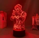 Акриловый 3D стветильник - ночник Аниме Магическая битва Рёмен Сукуна (в теле Итадори Юдзи) 16 цветов + пульт тип 3 - изображение 7