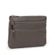 Жіноча шкіряна косметичка-ключниця Cosmetic A-00141 grey - зображення 6