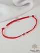 Серебряный браслет Family Tree Jewelry Line Красная нить регулируеться Серебро - изображение 2