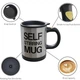 Кружка-мешалка SELF MUG Саморазмешивающая чашка с крышкой 400мл - изображение 2