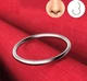 Серьга Кольцо сегментное кликер для пирсинга цвет Серебристый 8мм - изображение 3
