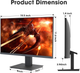 Монитор 22" KOORUI 22N1S Full HD VA 100 Гц g2 - изображение 3