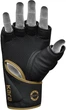 Перчатки для ММА RDX F6 KARA Matte M капа в комплекте Golden (GGR-F6MGL-M) - изображение 5