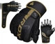Перчатки для ММА RDX F6 KARA Matte M капа в комплекте Golden (GGR-F6MGL-M) - изображение 8
