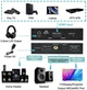 Преобразователь конвертер HDMI 2.0b ARC 4K декодер цифрового аудио звука в оптический + цифро-аналоговый преобразователь RCA ( HDMI Audio digital Extractor OZV8E ) - изображение 4