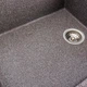 Гранітна мийка для кухні Platinum 8650 DIAMOND матова прямокутна, мікс - зображення 4