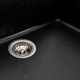 Гранитная мойка для кухни Platinum 7945 Paruana матовая Черный металлик - изображение 11