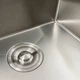 Кухонна мийка нержавійка 78*43 L Platinum Handmade (два отвори, круглий сифон 3,0/0,8) - изображение 6