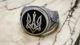 Перстень срібний "Тризуб Архангел" 925 проби з чорнінням та родіюванням 2402/23 - зображення 5