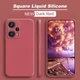 Силиконовый чехол Soft Touch для Xiaomi Poco F5 Малиновый - изображение 2