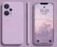 Силиконовый чехол Soft Touch для Xiaomi Poco F5 Лавандовый - изображение 2