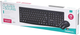 Zestaw bezprzewodowej Omega AZERTY SET FR Black (OKM071FR) - obraz 2