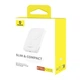 Павербанк BASEUS Magnetic Mini Air Fast Charge 6000mAh 20W с беспроводной зарядкой Qi 15W White (P10059002223-00) - изображение 8