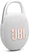 Акустическая система портативная JBL серии Clip 5 White (JBLCLIP5WHT), однополосная, 7 Вт, 1400 мАч, 12 часов автономной работы, 100 Гц – 20 кГц, Bluetooth 5.3, Type-C, механическое управление, IP67, мобильное приложение, белые - изображение 1
