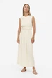 Платье для кормящих H&M M кремовый 9051115916 - изображение 1