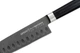 Нож кухонный Сантоку с желобчатой линией лезвия 138 мм Samura Mo-V Stonewash (SM-0093B) - изображение 2