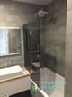 Шторка на ванну 800х1400 мм Atlantis Glass SKY Поворотна Універсальна - зображення 8