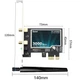 Мережева карта PCI-E Fenvi FV-AX200 (Intel AX200), 2.4Ghz-300Mbps/5Ghz-2400Mbps (2700Mbps), WiFi 6, Bluetooth 5.2, 2 антени - зображення 4