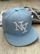 Кепка снепбек (Snapback) Нью-Йорк NY Блакитний 56-61р (9075) - зображення 1