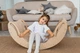 Дитяче ліжечко-качалка Smile Natural Wood. Luna Toys - зображення 6