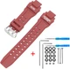 Ремешок для Casio G-Shock GA-1000 Red SI - изображение 1