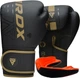 Боксерские перчатки RDX F6 Kara 14 унций + Капа Matte Golden (BGR-F6MGL-14OZ) - изображение 1
