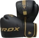 Боксерские перчатки RDX F6 Kara 16 унций + Капа Matte Golden (BGR-F6MGL-16OZ) - изображение 4