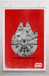 Постер BEGEMOT Звездные Войны Millennium Falcon Star Wars 40x61 см (1121149) - изображение 2