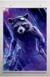 Постер BEGEMOT Мстители Супергерои MARVEL Реактивный Енот Ракета Стражи галактики 40x61 см (1120971) - изображение 2