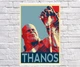 Постер плакат BEGEMOT Поп-Арт Суперзлодеи MARVEL Танос титан Thanos 40x61 см (1121238) - изображение 1