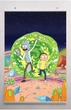 Постер плакат BEGEMOT Рик и Морти. Rick and Morty 61х90 см (1121614-1) - изображение 2